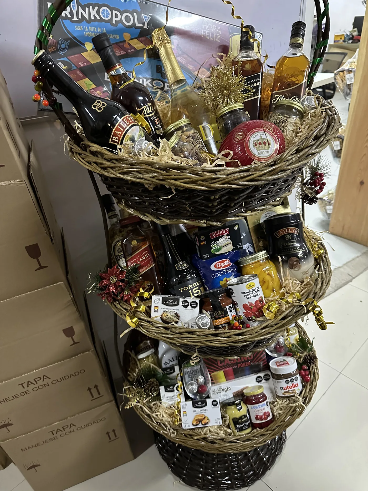 Pedido por volumen de arcones de regalo listo para entregarse